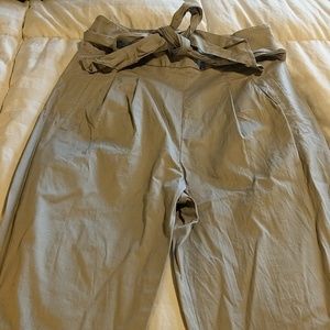 Anthropologie, gray pants